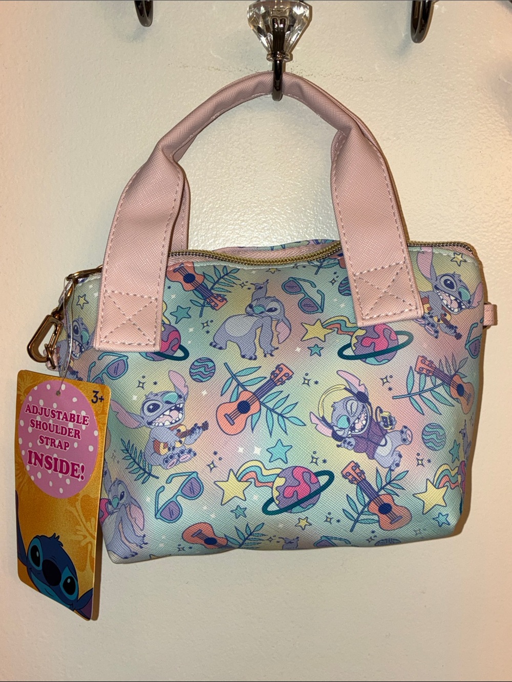 Stitch Micro crossbody pouchette purse